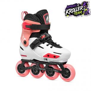 Детские фрискейт ролики Rollerblade Apex Platinum Coral Детские фрискейт ролики Rollerblade Apex Platinum Coral